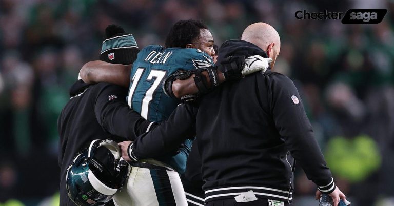 Nakobe Dean Suffers Knee Injury: Concerns Rise for Eagles Linebacker